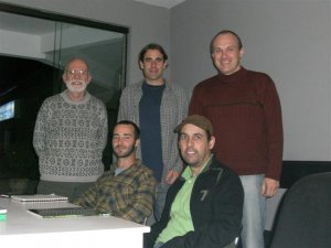Reunião Mensal de Julho/09 - Hans, Radaik, Ari,  Thiago e Gilmar